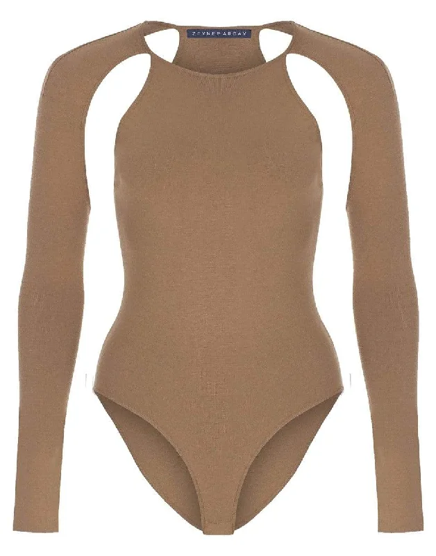 Cutout Knit Bodysuit