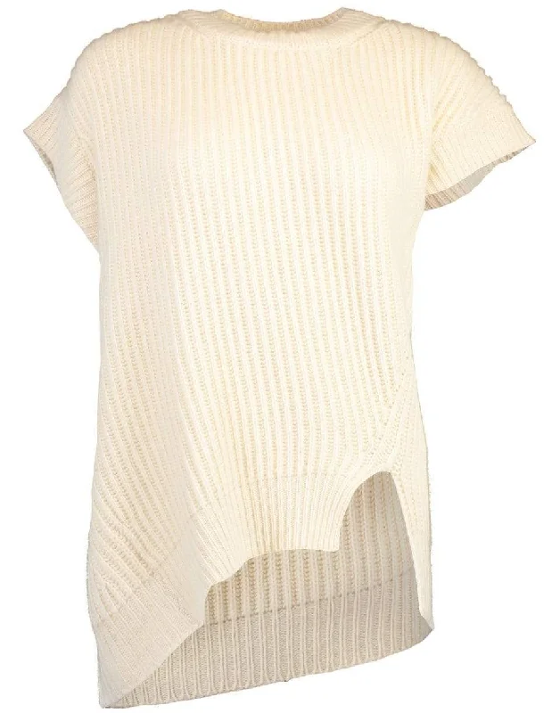 Ivory Soft Sleeveless Knit Top