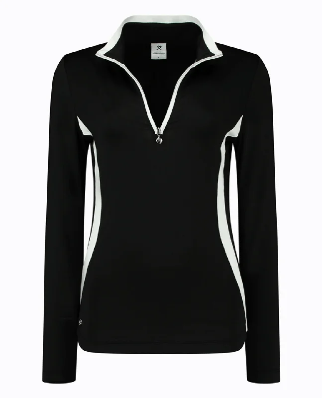 DAILY SPORTS Vichy Half Neck Black 106