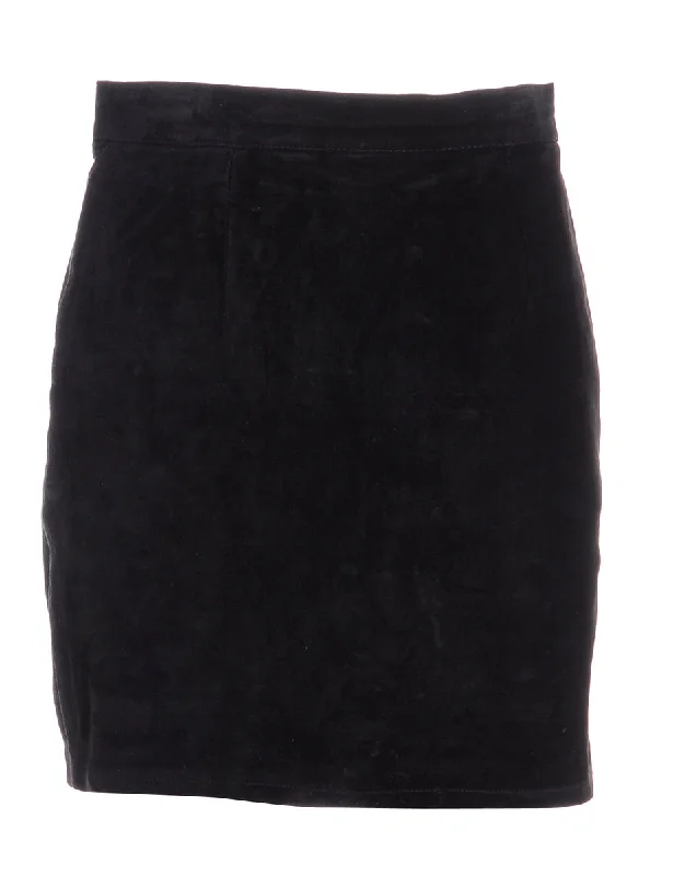 Label Robyn Suede Skirt