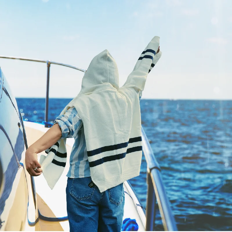 On The Yacht Hoodie Sweater Scarf