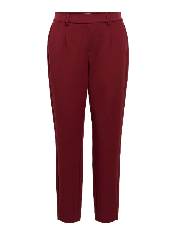 OBJLISA Trousers - Cabernet