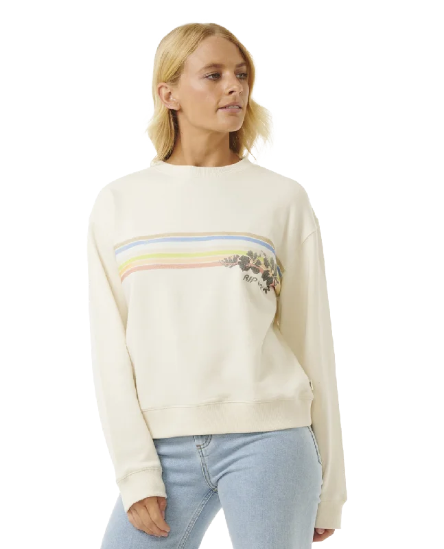 Hoffman Relaxed Sweatshirt in Bone