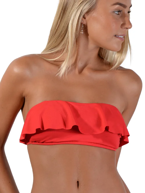 Seduce Frill Bandeau Bikini Top | 3 Colours