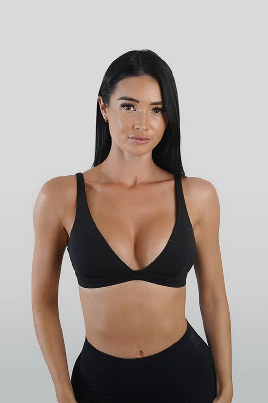 ALLY CROP - BLACK