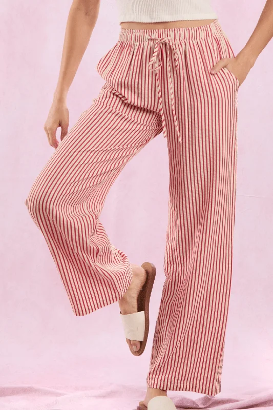 Yarndye stripe easy pants