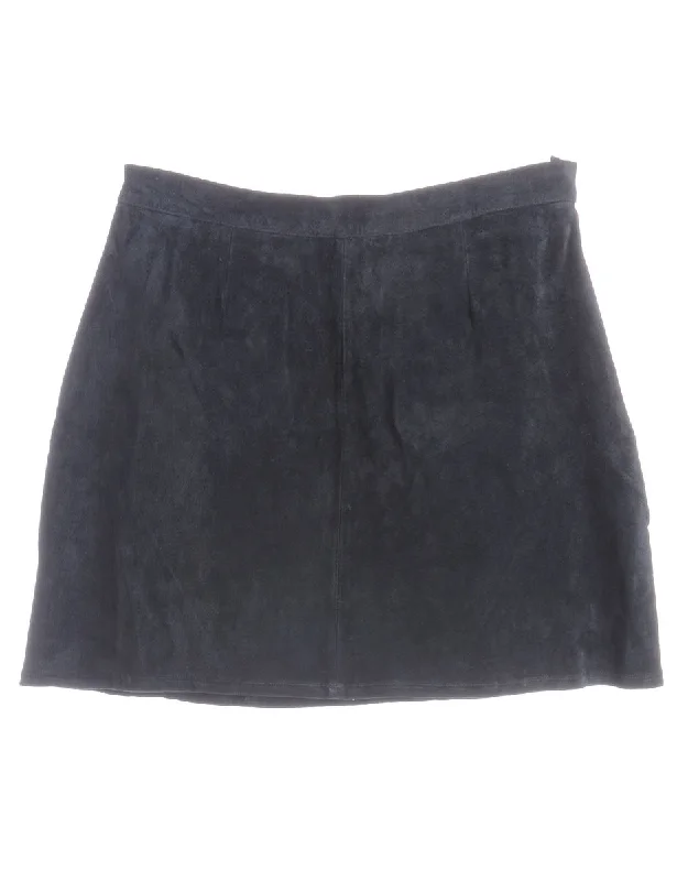 Label Robyn Suede Skirt