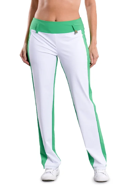 Marcia White and Green Pant - FINAL SALE