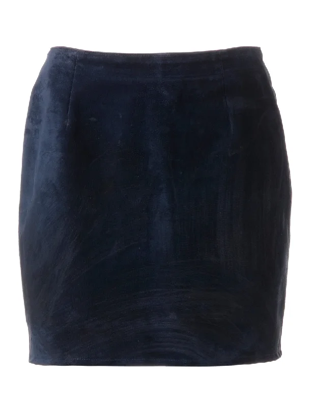 Label Robyn Mini Suede Skirt