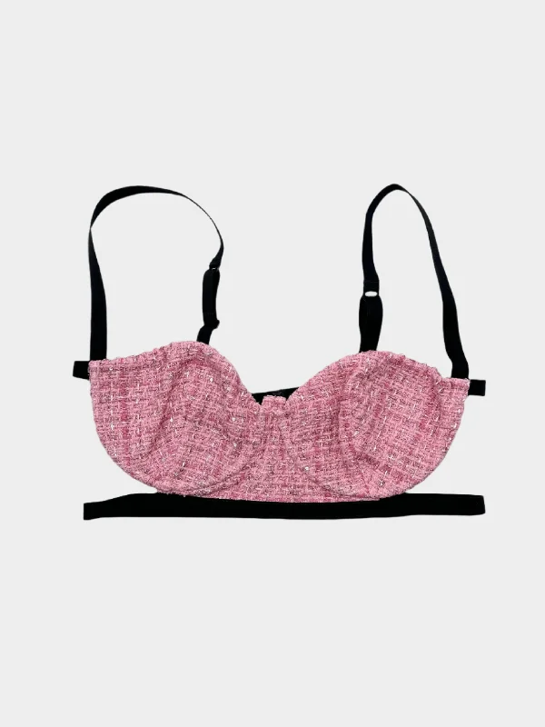 Tweed Bra