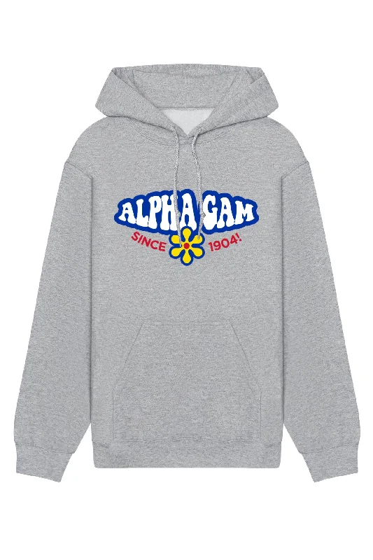 Alpha Gamma Delta Funky Hoodie