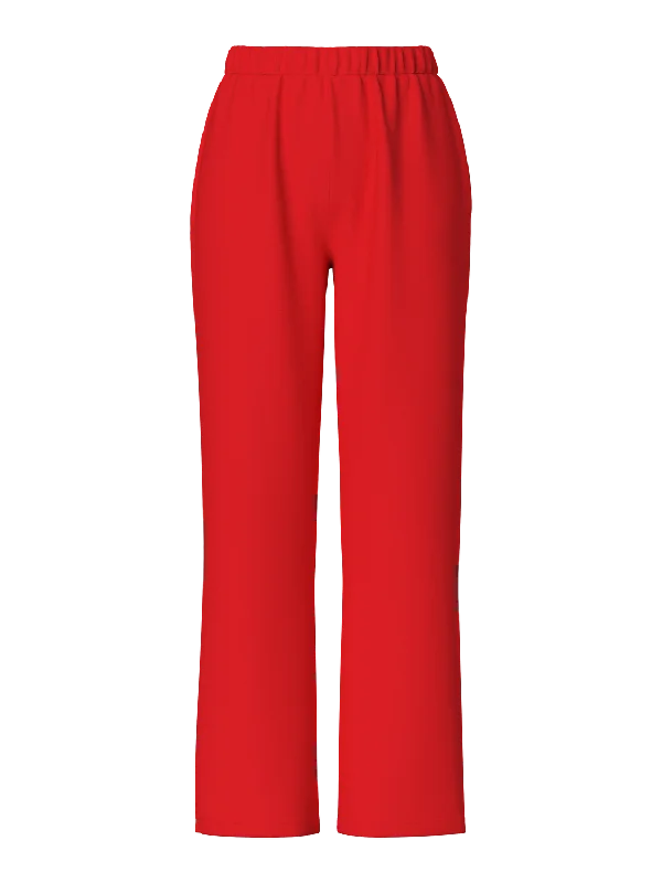 PCCHILLI Trousers - Poppy Red