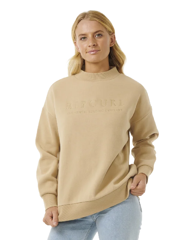 Premium Surf Sweatshirt in Taupe