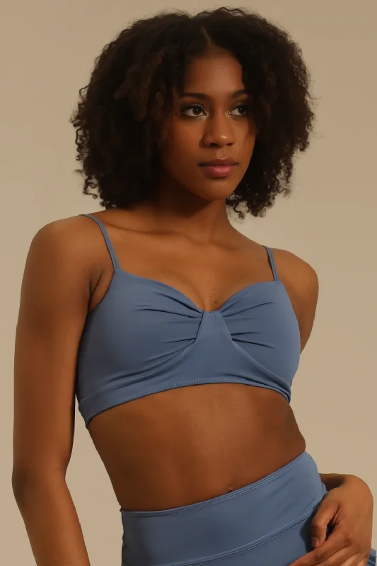 Salem Crop Top - Cornflower