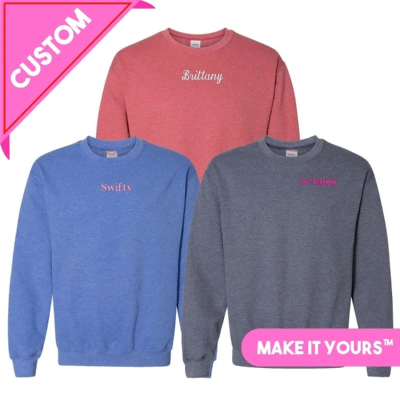 Make It Yours™ Heather Crewneck Sweatshirt