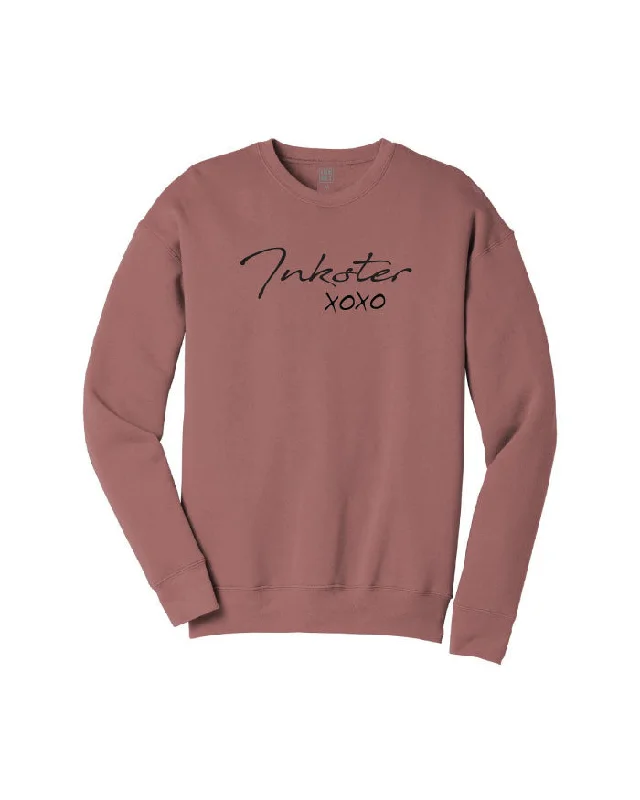 Ink Detroit Inkster XOXO Crewneck Sweatshirt - Mauve