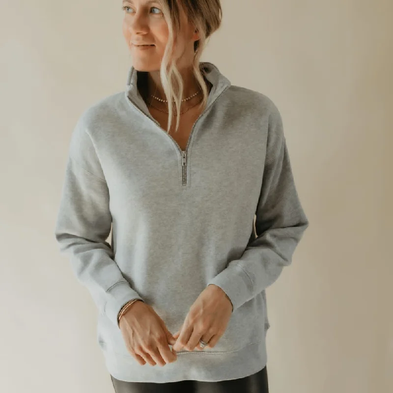 Fleece Quarter Zip Pullover