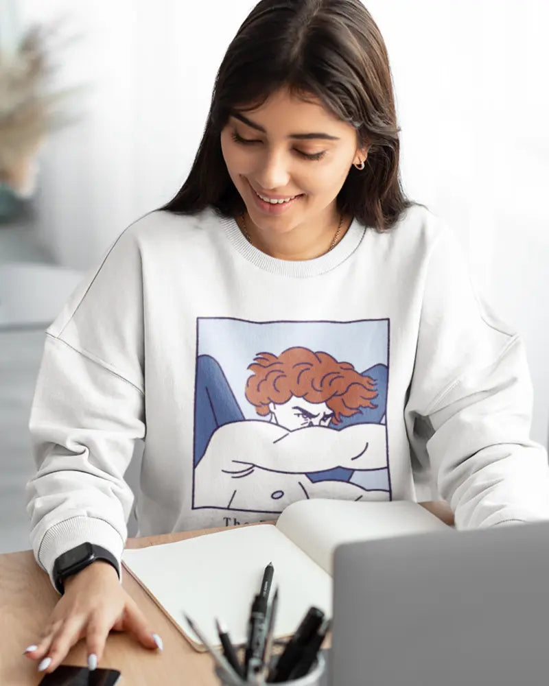 The Fallen Angel Crewneck Mixed Cotton